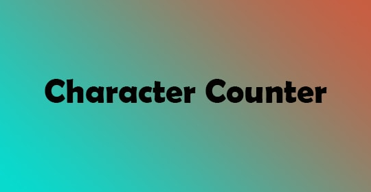 Character Counter Feature Image