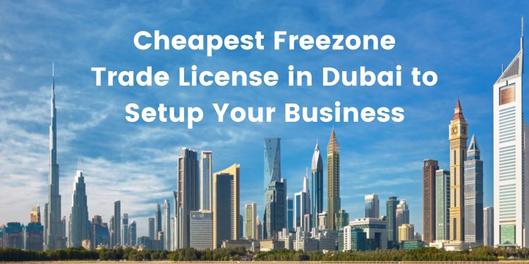 Cheapest Freezone Trade License in Dubai