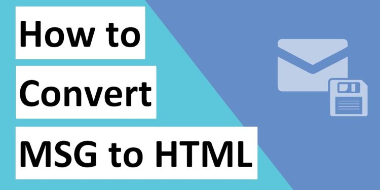 convert msg in html