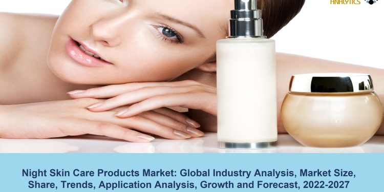 The rising consciousness among the millennial population towards personal grooming is primarily driving the night skin care products market.