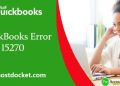 QuickBooks Error Code 15270