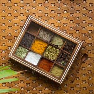 wooden spice box online