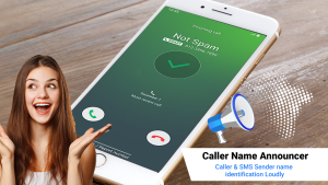 Caller name announcer app