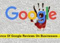 Influence Of Google Reviews On Businesses in 2022
