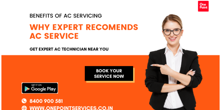 Why Expert recomends AC Service -Benfits of AC Servicing -One Point Services