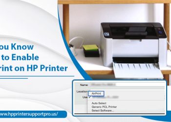 No airprint printers found hp