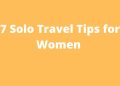 7 Solo Travel Tips for Women